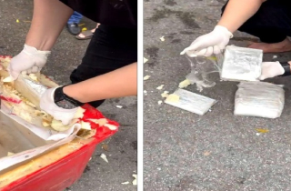 Phá đường dây buôn ma túy xuyên quốc gia, thu giữ gần 1,3kg heroin và ma túy đá