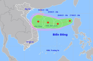 24 giờ sau khi bão số 5 Kajiki tan, Biển Đông đón áp thấp nhiệt đới mới