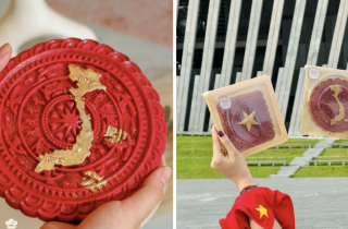 Bánh trung thu hình quốc kỳ và bản đồ Việt Nam 'sốt xình xịch' dịp 2/9
