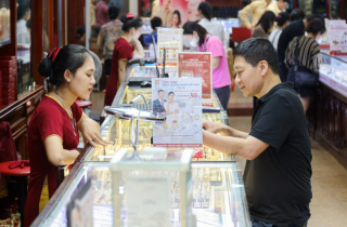 Chưa ngừng tăng, giá vàng mỗi ngày lập một đỉnh mới