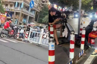 Bi hài ‘2 con dê qua cầu’ phiên bản tài xế: Giằng co 4 giờ không ai tránh đường