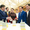 Lãnh đạo Đảng và Nhà nước tham quan gian trưng bày của Petrovietnam tại Triển lãm 80 năm thành tựu đất nước