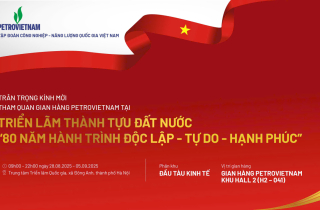 Petrovietnam tham gia Triển lãm Thành tựu Đất nước 2025: Giữ lửa di sản – Kiến tạo năng lượng quốc gia