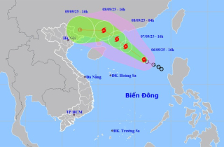 Bão số 7 Tapah hình thành trên Biển Đông, Hà Nội tiếp tục nắng nóng