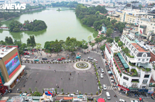 Toàn cảnh không gian Hồ Gươm sau hơn 3 tháng chỉnh trang