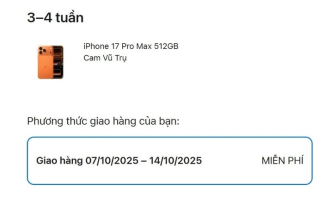 iPhone 17 Pro Max 'cháy hàng', người mua máy phải chờ cả tháng