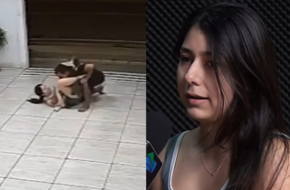 Cận cảnh cô gái không biết võ bất ngờ tung đòn MMA quật ngã tên cướp