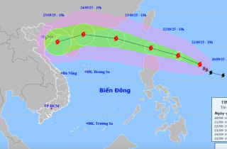 Tin mới nhất bão Ragasa: Sắp mạnh lên cấp siêu bão, ngày 23/9 vào Biển Đông