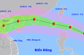 Bão Ragasa mạnh cấp 17 khi vào Biển Đông, có thể trực tiếp ảnh hưởng Bắc Bộ