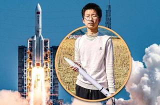 Nam sinh tự chế tên lửa phóng lên độ cao 400 mét bằng vật liệu rẻ tiền
