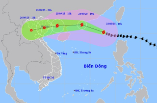 Siêu bão Ragasa có dấu hiệu suy yếu, tâm mưa tập trung ở loạt tỉnh miền Bắc