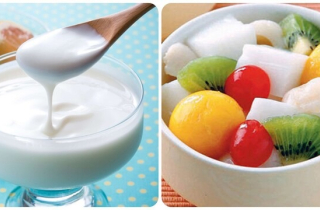 Có nên ăn sữa chua cùng hoa quả?