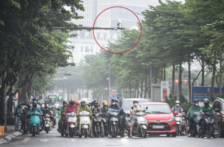 Camera AI có thể nhận diện và ra cảnh báo dù tài xế cố tình dán, che biển số