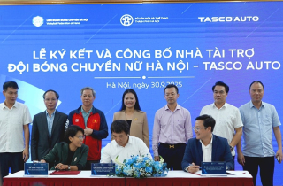 Bóng chuyền nữ Hà Nội được tiếp thêm động lực trong cuộc đua thăng hạng