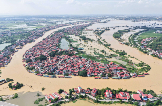 Lũ sông Cầu dâng cao, hơn 8.000 người dân ở Bắc Ninh bị cô lập