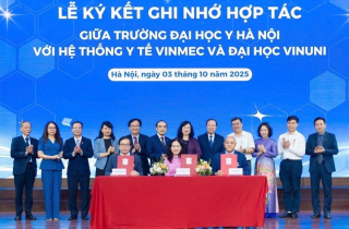 ĐH Y Hà Nội, Vinmec và VinUni hợp tác xây dựng hệ sinh thái học thuật y tế