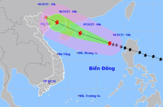 Bão số 11 Matmo giật cấp 14, di chuyển nhanh hướng về miền Bắc