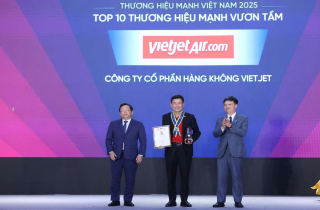 Vietjet, Masan, Vinfast... được vinh danh Thương hiệu Mạnh Việt Nam