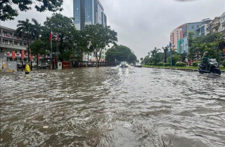 Cục Khí tượng thủy văn: Mưa lớn tại Hà Nội vừa qua chưa vượt đỉnh năm 2008