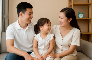 Vợ chồng thu nhập 35 triệu, nuôi con nhỏ, đang thuê nhà vẫn dư 1 chỉ vàng/tháng
