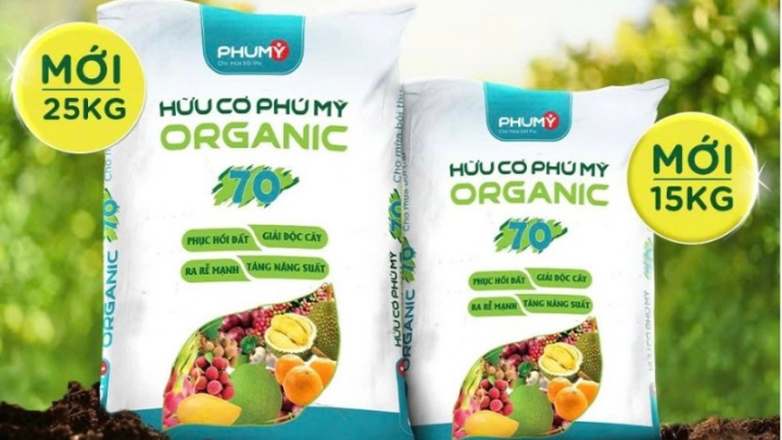 Phú Mỹ tung ra thị trường sản phẩm mới Hữu cơ Phú Mỹ Organic 70