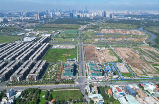Cận cảnh đường Liên Phường sắp về đích, giảm áp lực giao thông khu Đông TP.HCM