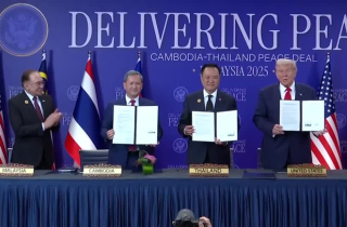 Thái Lan - Campuchia ký thỏa thuận hòa bình, ông Trump chứng kiến