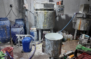 TP Hồ Chí Minh: Triệt phá đường dây sản xuất, buôn bán mỹ phẩm giả quy mô lớn