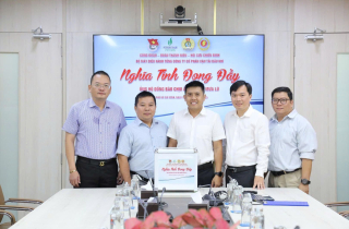 PVTrans chung tay ủng hộ đồng bào các địa phương bị ảnh hưởng mưa lũ