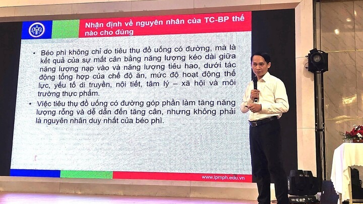 PGS.TS Nguyễn Quang Dũng: 'Ăn uống lành mạnh không đồng nghĩa loại bỏ đường'