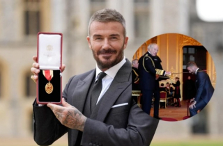 David Beckham được phong tước Hiệp sĩ