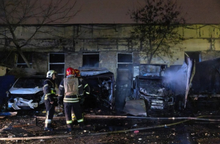 Thủ đô Ukraine hứng chịu đợt tấn công quy mô lớn