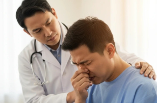 Người đàn ông nguy kịch sau vài ngày sổ mũi