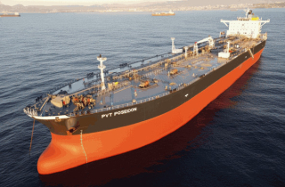 PVTrans tiếp nhận tàu Aframax PVT Poseidon, tổng trọng tải đội tàu vượt 1,9 triệu DWT