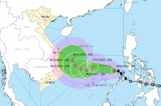 Bão số 15 Koto: Kịch bản xấu nhất là đổ bộ Gia Lai - Khánh Hòa