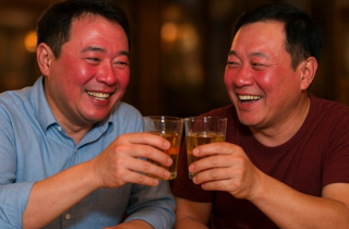 Vì sao có người đỏ mặt, người tái nhợt sau uống rượu?