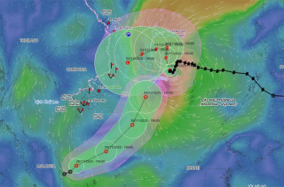 Đi ngược từ xích đạo lên Biển Đông, áp thấp nhiệt đới mới thuộc loại chưa từng xuất hiện