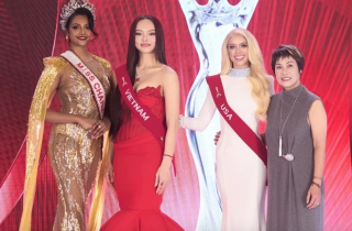 Á hậu Mai Ngô livestream bán hàng khi đang thi Miss Charm, Ban tổ chức lên tiếng