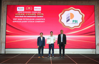 PETROSETCO: PSL Việt Nam vào “Top 10 Thương hiệu nổi tiếng ASEAN 2025”