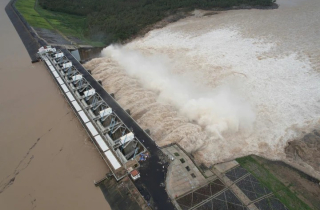Cận cảnh thủy điện Sông Ba Hạ - nơi vừa có mức xả lũ 'chưa từng có'