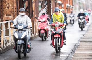 Bắc Bộ mưa nhỏ rải rác, đêm và sáng trời rét