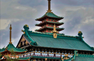 Khám phá ngôi chùa đẹp như phim cổ trang giữa phố núi Gia Lai