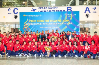Đoàn Việt Nam mang 'ý chí trong đầu, ngọn lửa trong tim' dự SEA Games 33