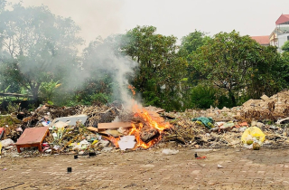 Đốt rác - Hiểm họa lớn cho sức khỏe cộng đồng