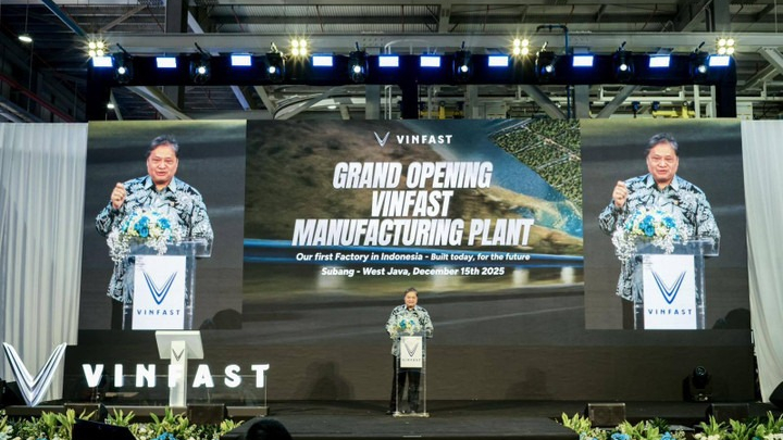 VinFast khánh thành nhà máy xe điện tại Subang, Indonesia