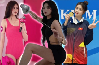 Vẻ gợi cảm của 'bản sao hoa hậu Đỗ Thị Hà' đang gây sốt ở SEA Games 33