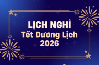 Tết Dương lịch 2026 được nghỉ mấy ngày?