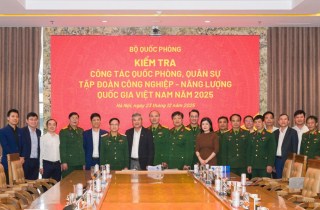 Petrovietnam nâng cao hiệu quả công tác quốc phòng, quân sự, gắn với nhiệm vụ SXKD