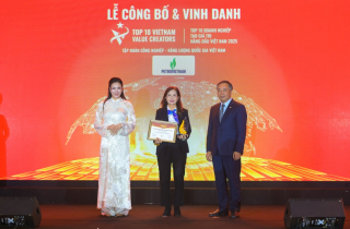 Petrovietnam dẫn đầu Top 10 Doanh nghiệp tạo giá trị hàng đầu Việt Nam năm 2025