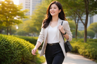 Đi bộ 20 phút mỗi ngày, cô gái trẻ bất ngờ về cơ thể sau một tháng